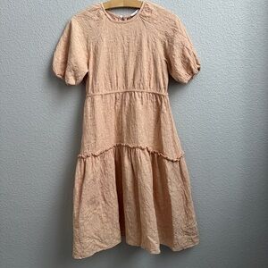 Zara Girls Peach Dress size 13/14